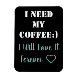 Ímã Magneta de Dizer Café