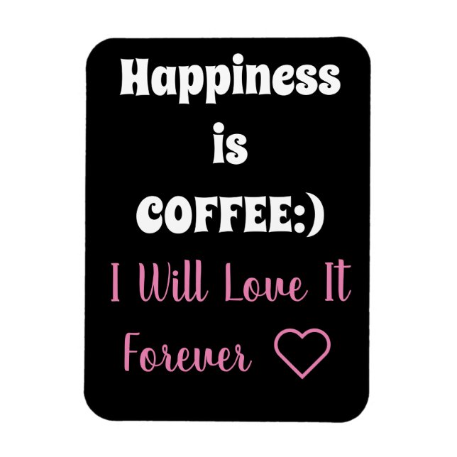 Ímã Magneta de Dizer Café (Vertical)