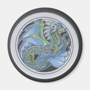 Imã Magneta de dragão de água