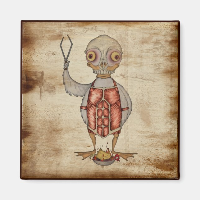 Imã Magneta de Duck do CHURRASCO infiltrado (Frente)