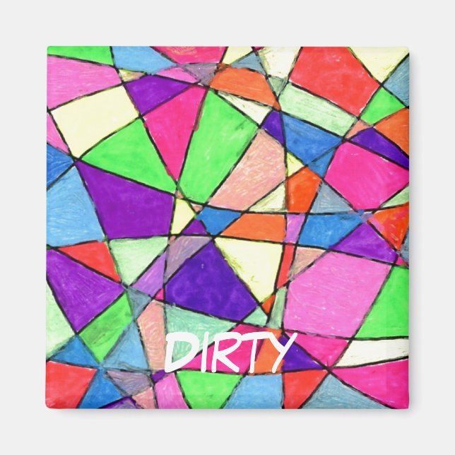 Imã Magneta de estado da máquina de lavar louça com Ab (Frente)