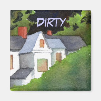 Imã Magneta De Estado Do Dish Washer