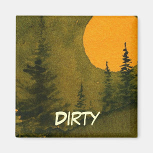 Imã Magneta De Estado Do Dish Washer