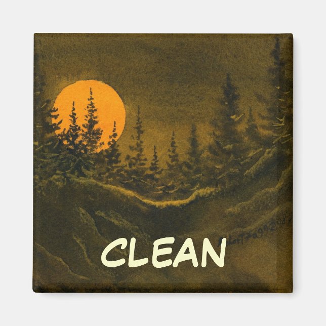 Imã Magneta De Estado Do Dish Washer (Frente)