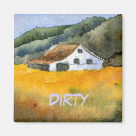 Imã Magneta De Estado Do Dish Washer