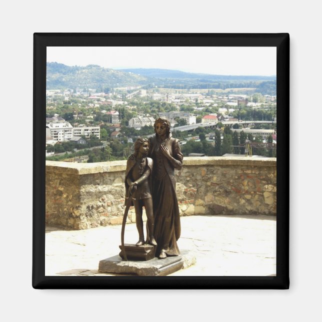 Imã Magneta de Estátua (Frente)