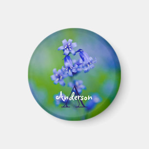 Imã Magneta de flor Bluebell
