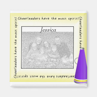 Imã Magneta de Fotografia do Cheerleader Personalizado