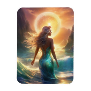 Ímã Magneta de Fotografias Flexível Sereia