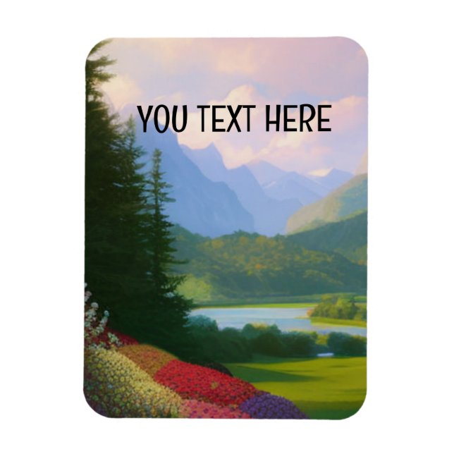 Ímã Magneta de fotos flexível PERSONALIZÁVEL (Vertical)