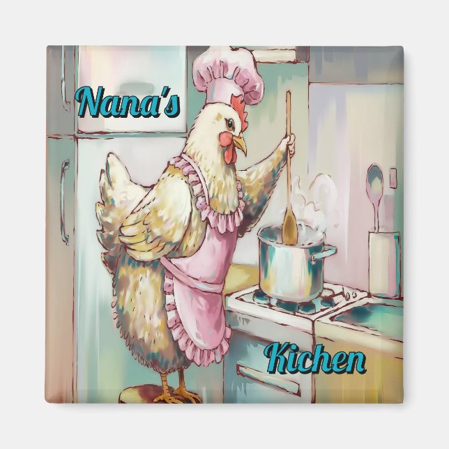 Imã Magneta de galinha (Frente)