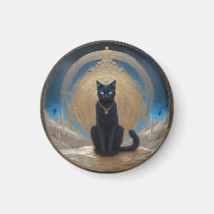 Imã Magneta de Gato Preto