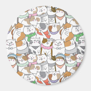 Imã Magneta de Gatos