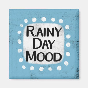 Imã Magneta de gelador de humor para o dia de chuva