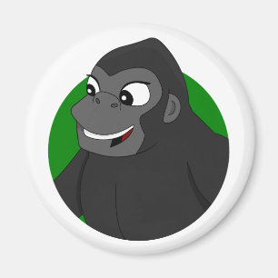 Imã Magneta de Gorilla Cartoon