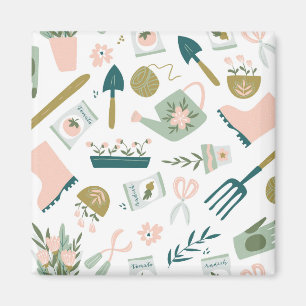 Imã Magneta de Horário do Jardim