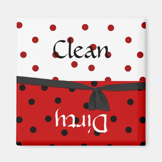 Imã Magneta de lava-louça divertida (Frente)