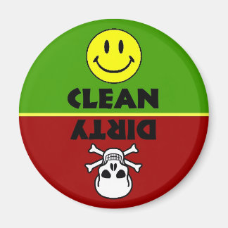 Imã Magneta de lava-louça limpa e crônica