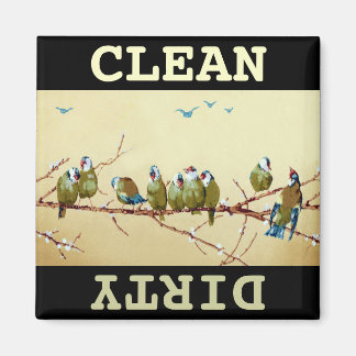 Imã Magneta de lavadora de louça limpa/suja