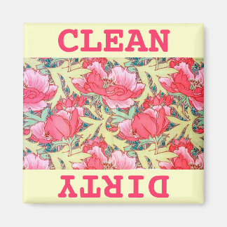 Imã Magneta de lavadora de louça limpa/suja