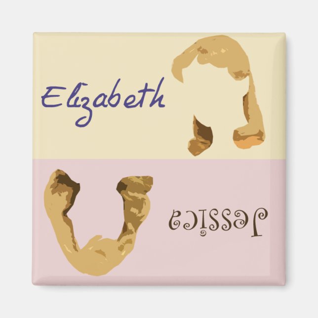 Imã Magneta de lavadora de louça limpa/suja (Frente)