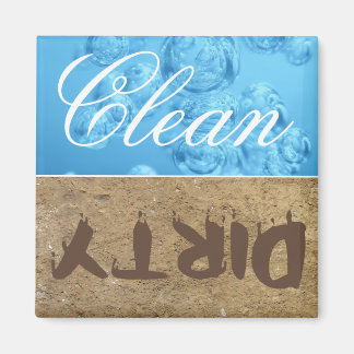 Imã Magneta de lavadora de louça limpa/suja