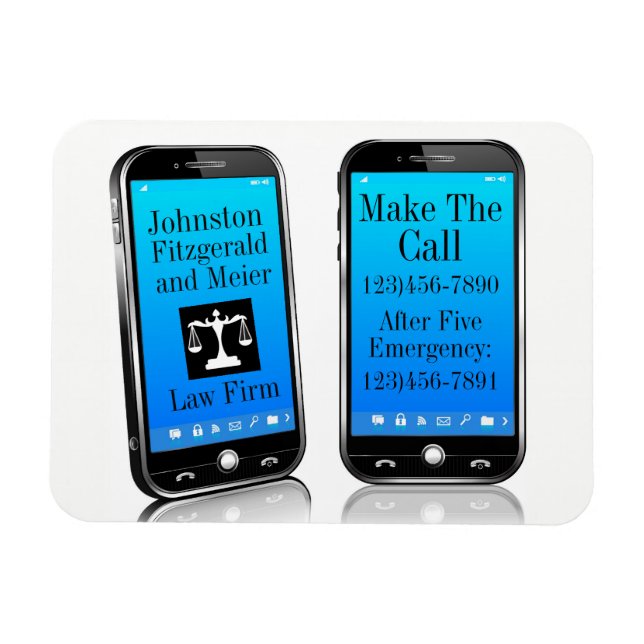 Ímã Magneta de Lembrete do Handy Firme de Lei (Horizontal)