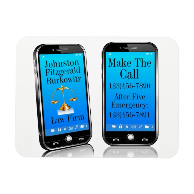 Ímã Magneta de Lembrete do Handy Firme de Lei (Horizontal)