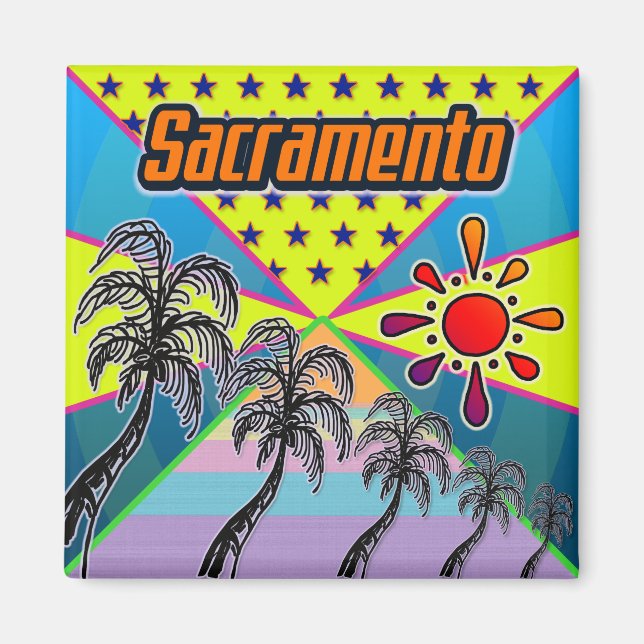 Imã Magneta de Liberdade de Sacramento (Frente)
