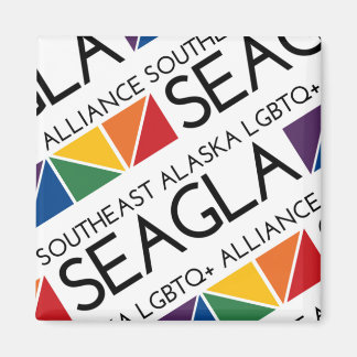 Imã Magneta de logotipo quadrado SEAGLA