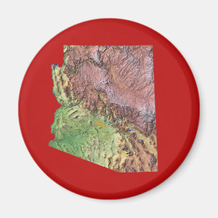 Imã Magneta de Mapa de arizona
