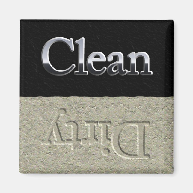 Imã Magneta de máquinas de lavar louça crua (Frente)