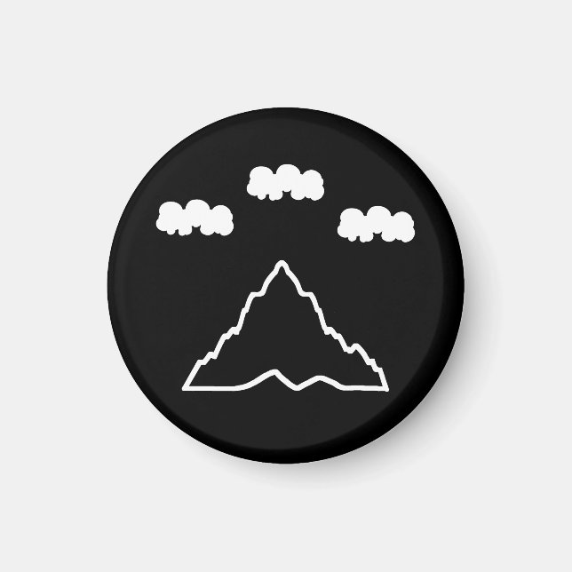 Imã Magneta de montanha oculta da SCA (Frente)