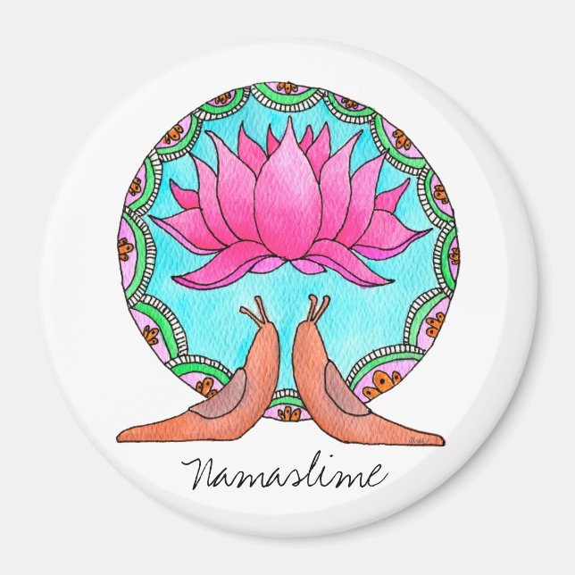 Imã Magneta de namaslime (Frente)