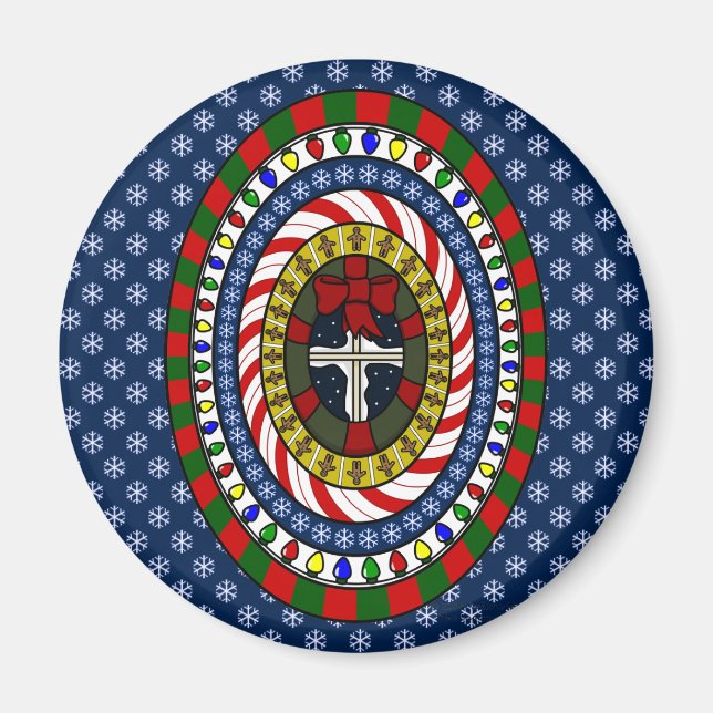 Imã Magneta de Natal (Frente)