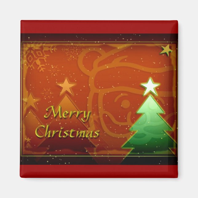 Imã Magneta de Natal (Frente)