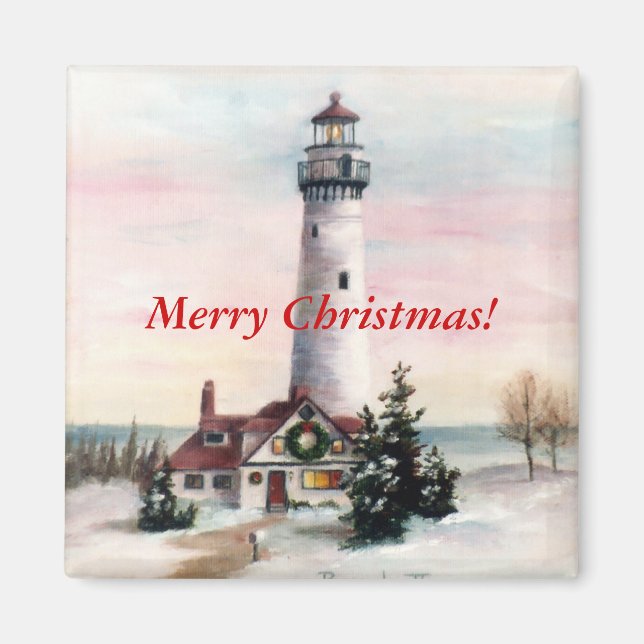 Imã Magneta de Natal (Frente)