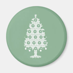 Imã Magneta de Natal do Knit Inverno