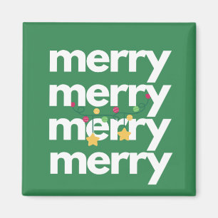 Imã Magneta de Natal Moderna