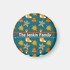 Imã Magneta de outono personalizada