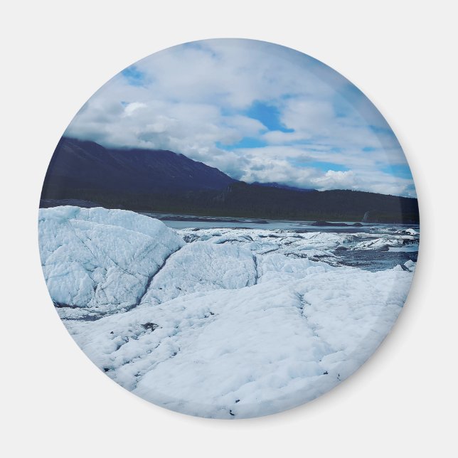 Imã Magneta de paisagem de geleira robusta (Frente)