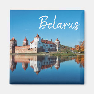 Imã Magneta de Paisagem do Castelo de Belarus Mir
