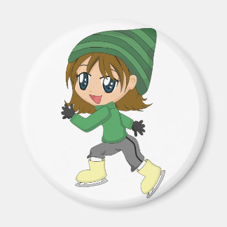 Imã Magneta de patinação de gelo