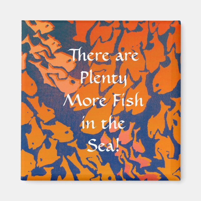 Imã Magneta de peixe (Frente)