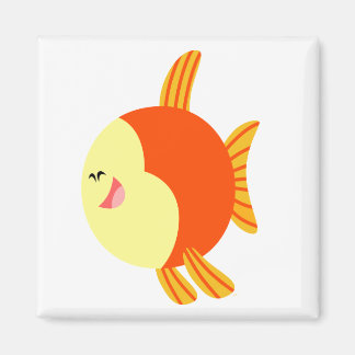 Imã Magneta de Peixe de Cartoon de Corte