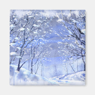 Imã Magneta de pintura de Winter