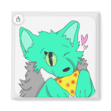 Magneta de pizza de apphire