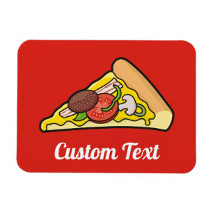 Ímã Magneta de pizza fina