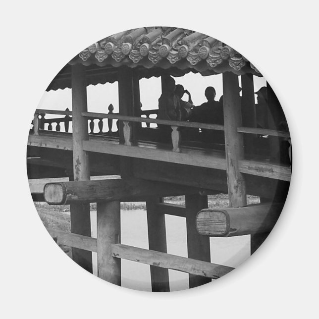 Imã Magneta de ponte coberta (Frente)