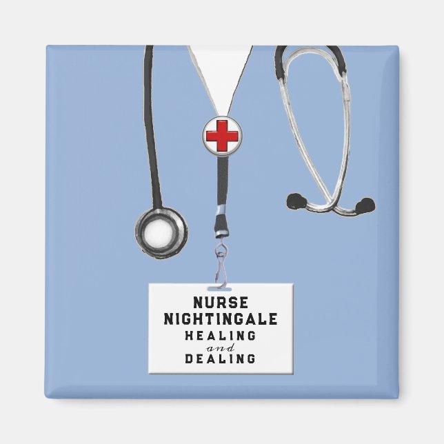 Imã Magneta de presentes de apreciação de enfermeiro p (Frente)